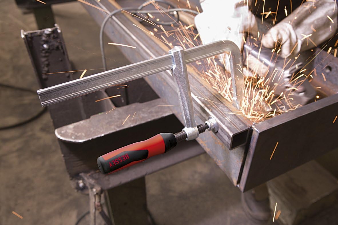 Detalle de BESSEY GZ10-2K – ścisk 100 × 60 mm ze stalą stopową