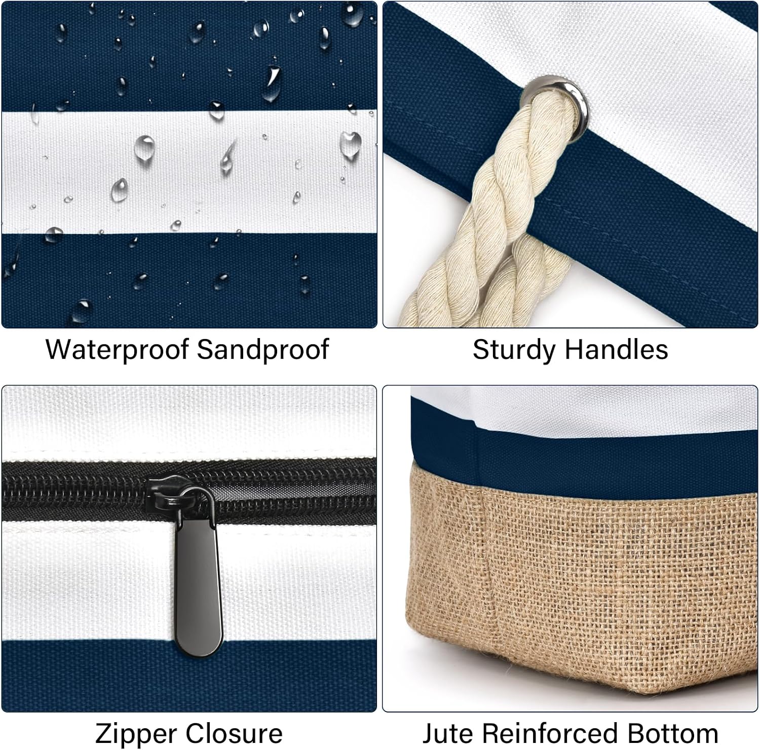 Thumbnail 3 de oscaurt Strandtasche XXL – Große Shopper-Tasche für Strand und Alltag