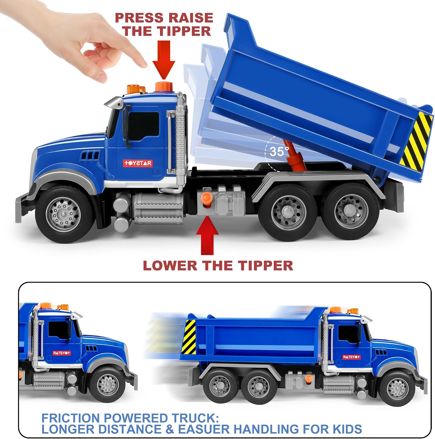 Detalle 2 de Dwi Dowellin Toddler Truck 14 in ๐