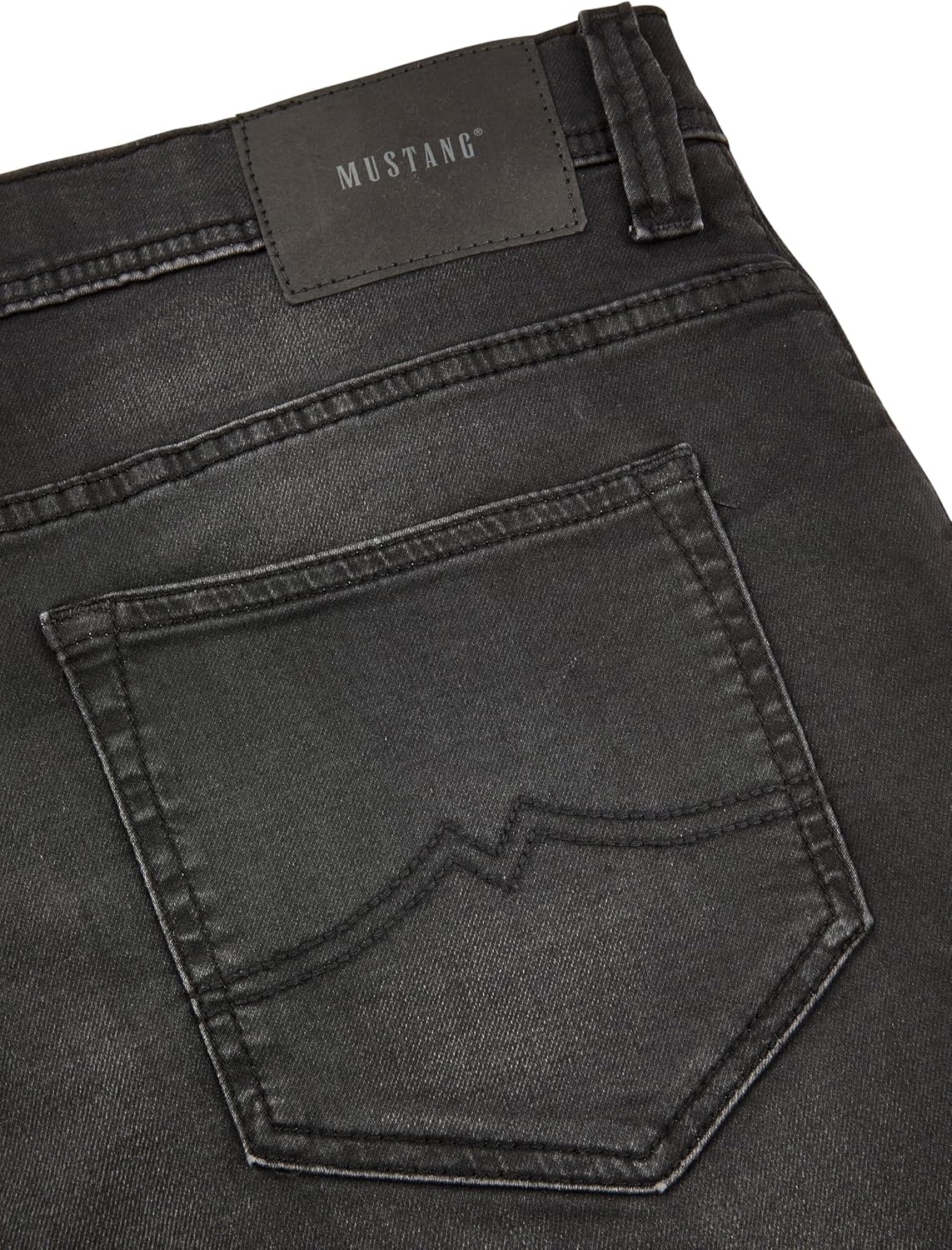 Detalle 2 de MUSTANG Jeans Shorts Herren Stretch – Regular Fit, Kurz, Sommer-Denim