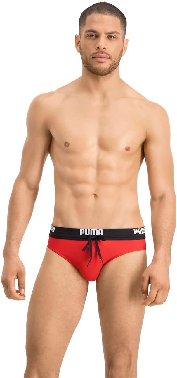 Detalle de PUMA Brief 100000026 Costumi da Bagno Uomo: Comfort sostenibile e stile essenziale
