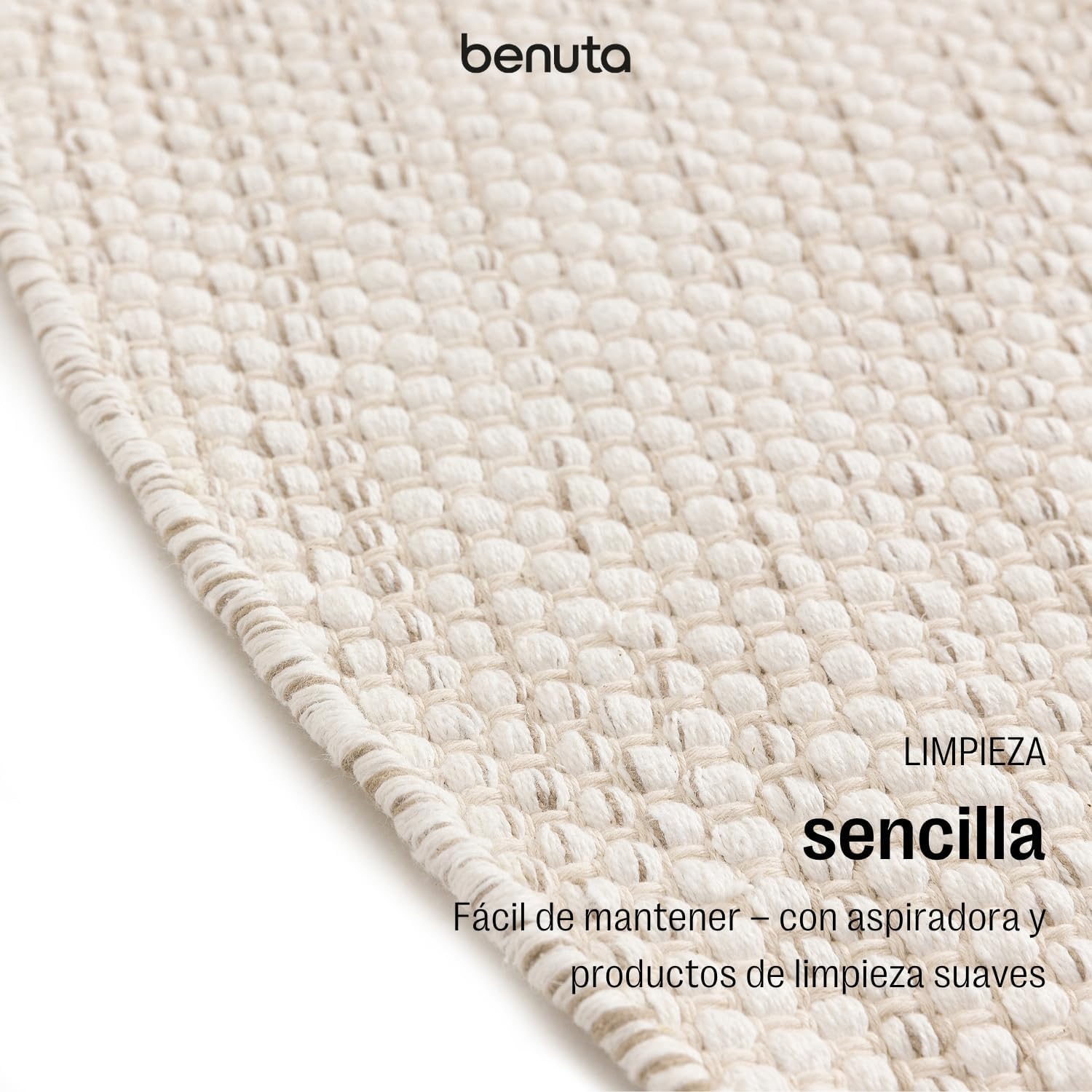 Thumbnail 4 de benuta Basic Alfombra Algodón Ron 160 cm