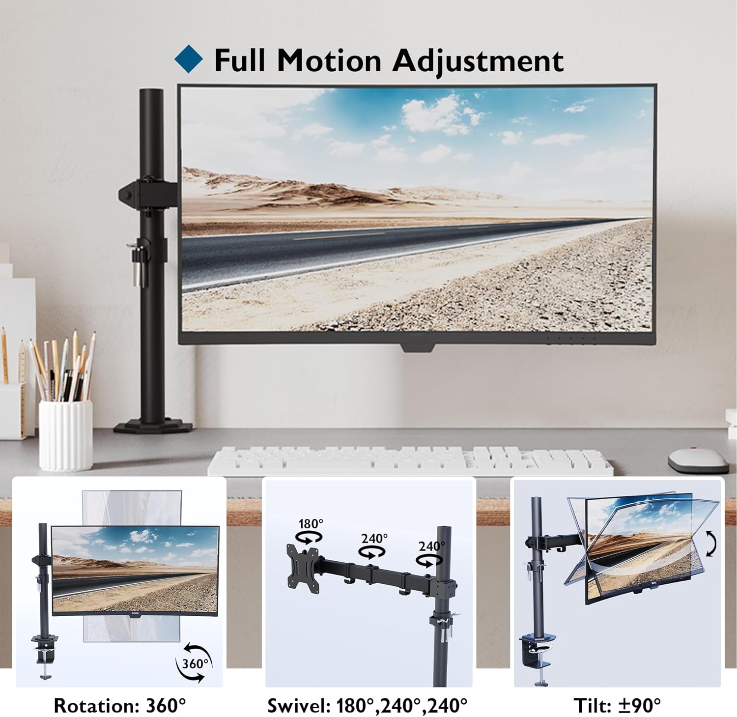 Thumbnail 1 de BONTEC Supporto monitor da scrivania 13–32" 9 kg 🖥