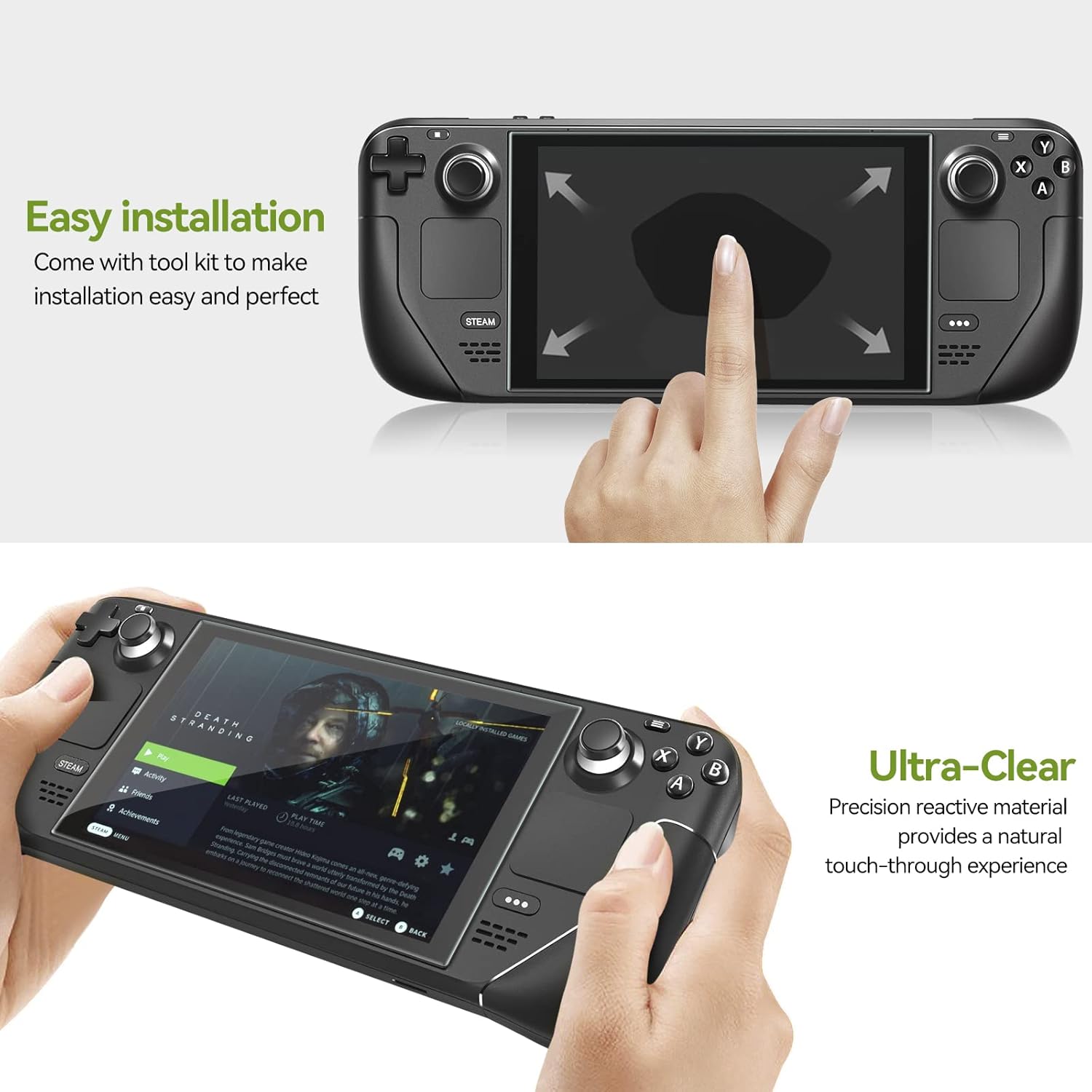 Thumbnail 6 de ivoler Screen Protector for Steam Deck 7"