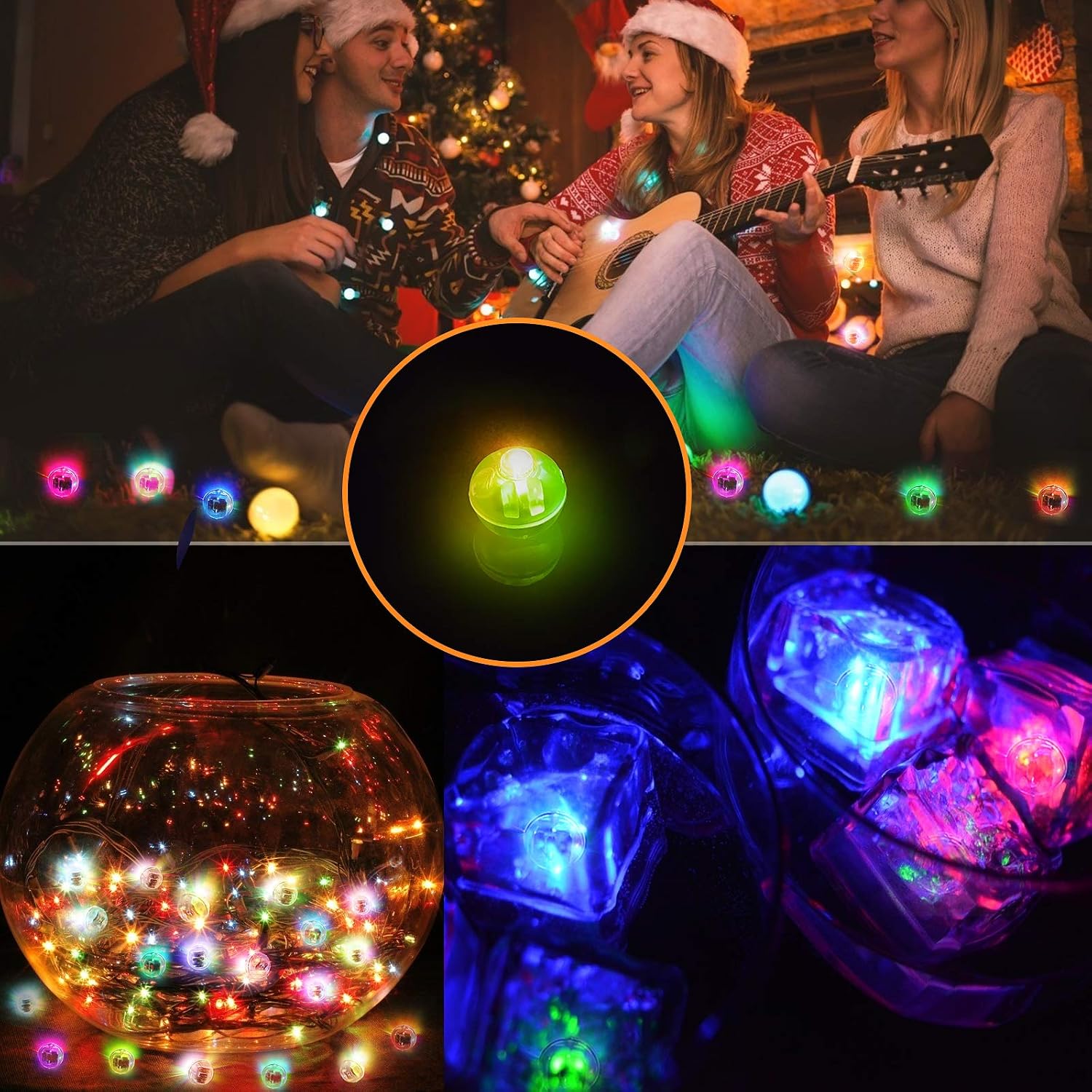 Thumbnail 3 de Mini LED Balloon Lights, 100-Piece Set