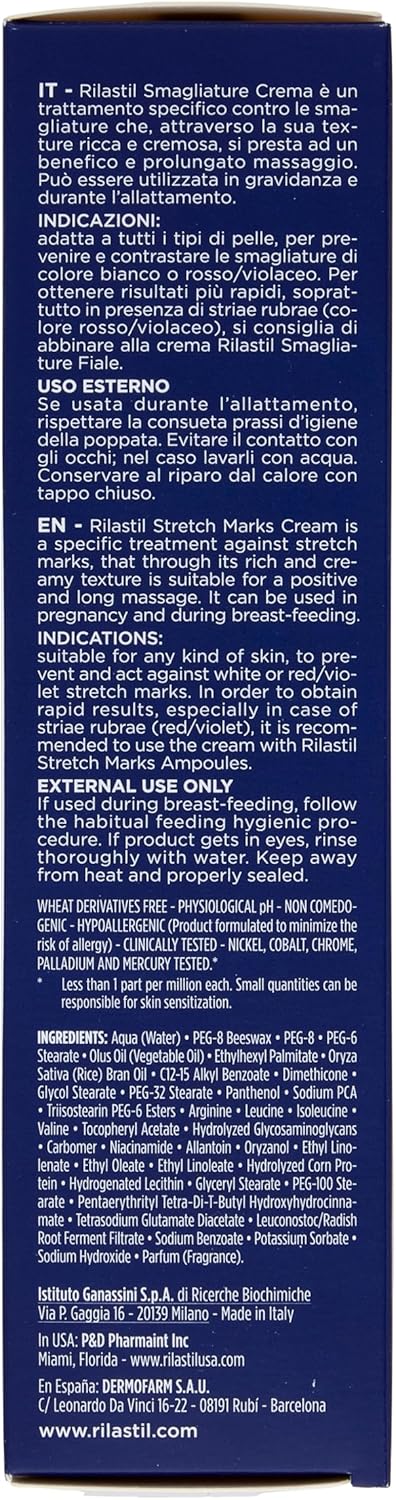 Thumbnail 5 de Rilastil Smagliature crème vergetures émolliente hydratante et assouplissante, 200 ml