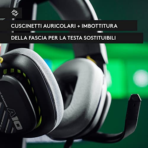 Thumbnail 7 de ASTRO A10 Cuffie Gaming Cablate Gen 2: comfort, audio chiaro e microfono flip-to-mute