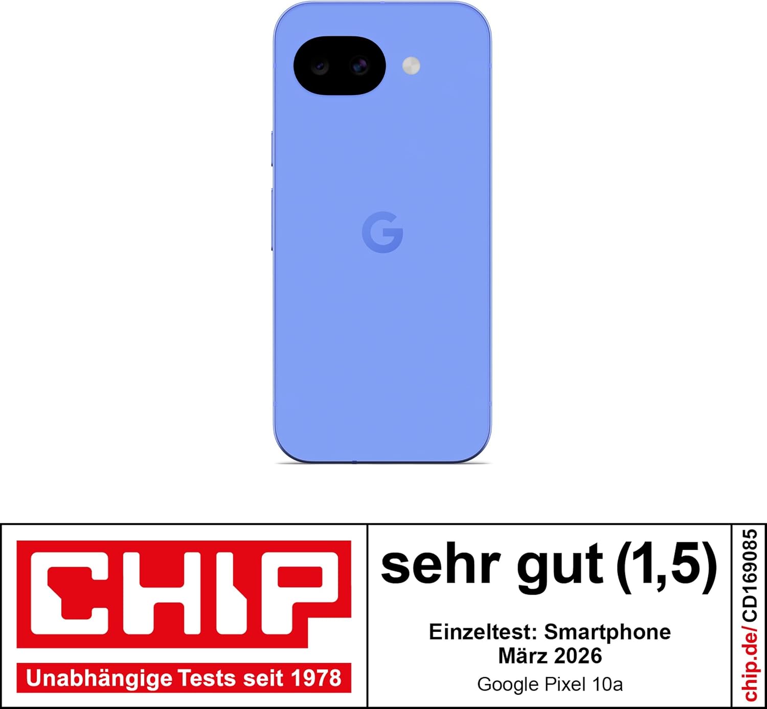 Detalle 2 de Google Pixel 10a Lavender, 128 GB – 7 Jahre Updates, lange Akku-Laufzeit und Kamera-Coach