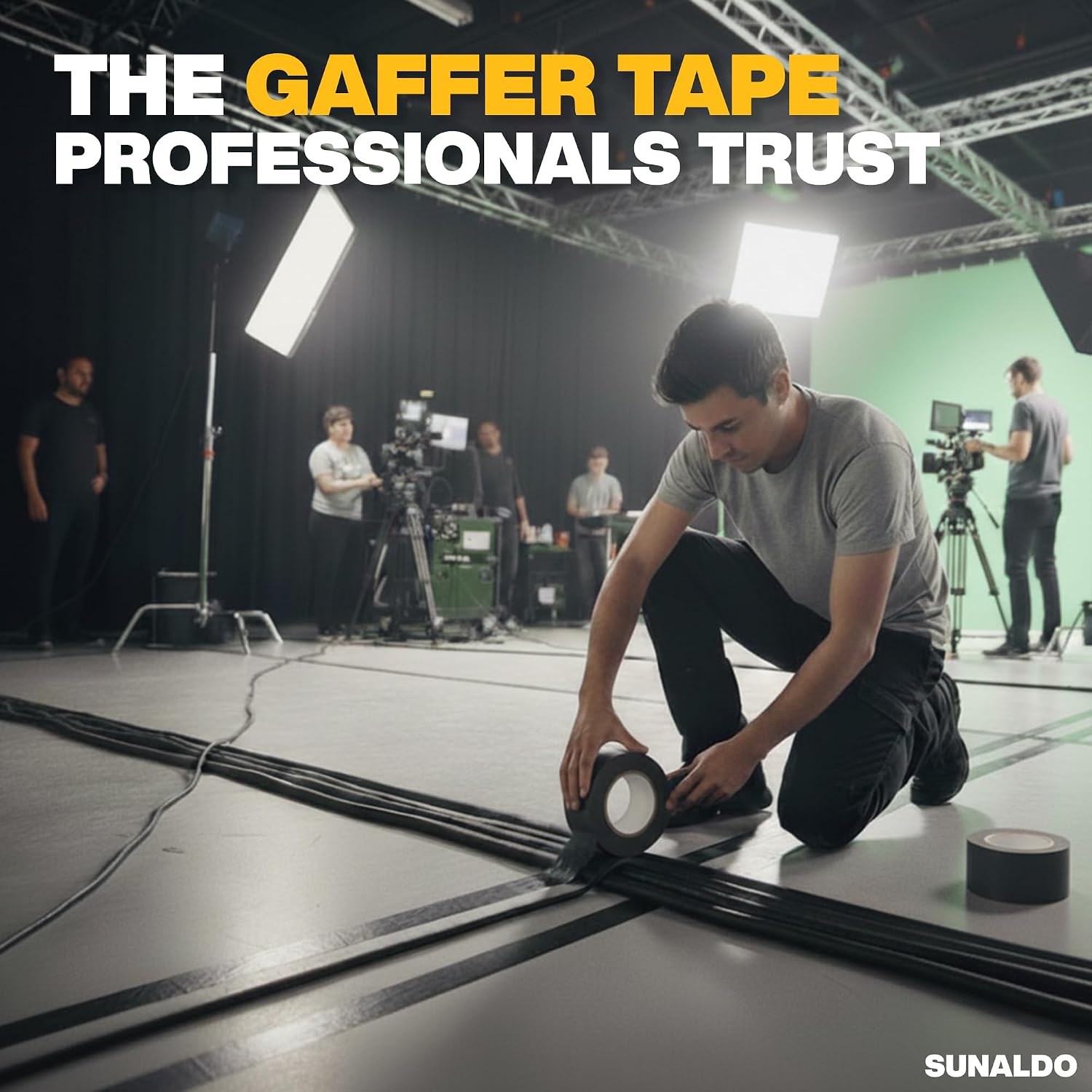Thumbnail 6 de SUNALDO Gaffer Tape 2-Inch