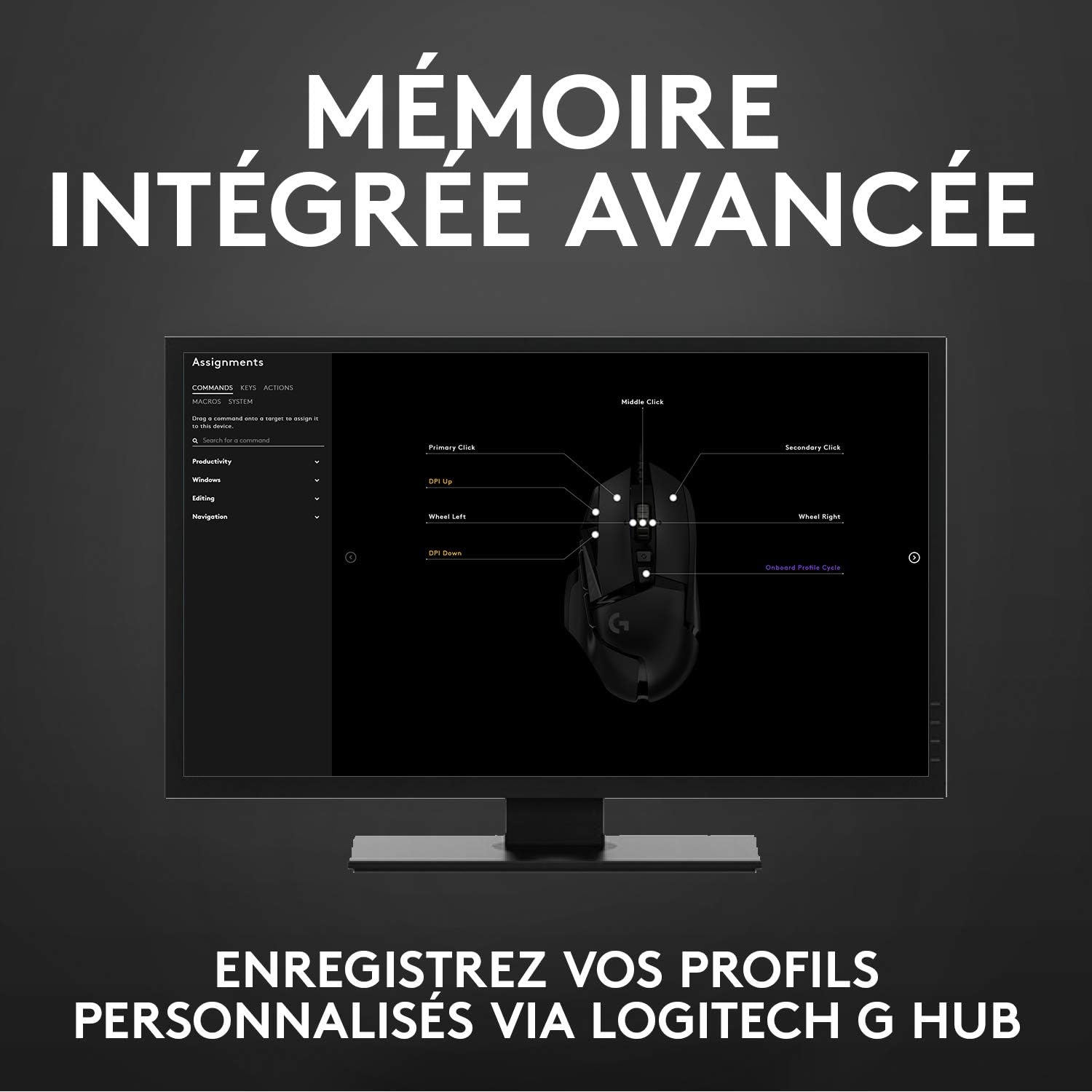 Thumbnail 6 de Logitech G502 HERO Souris Gamer Filaire Haute Performance
