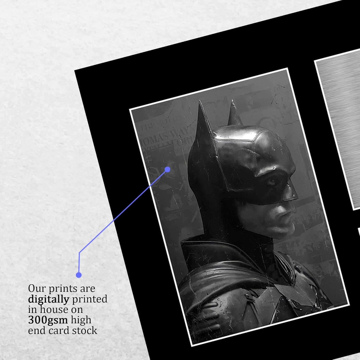 Thumbnail 3 de HWC Trading A4 Robert Pattinson The Batman printed signed autograph picture for movie memorabilia fans