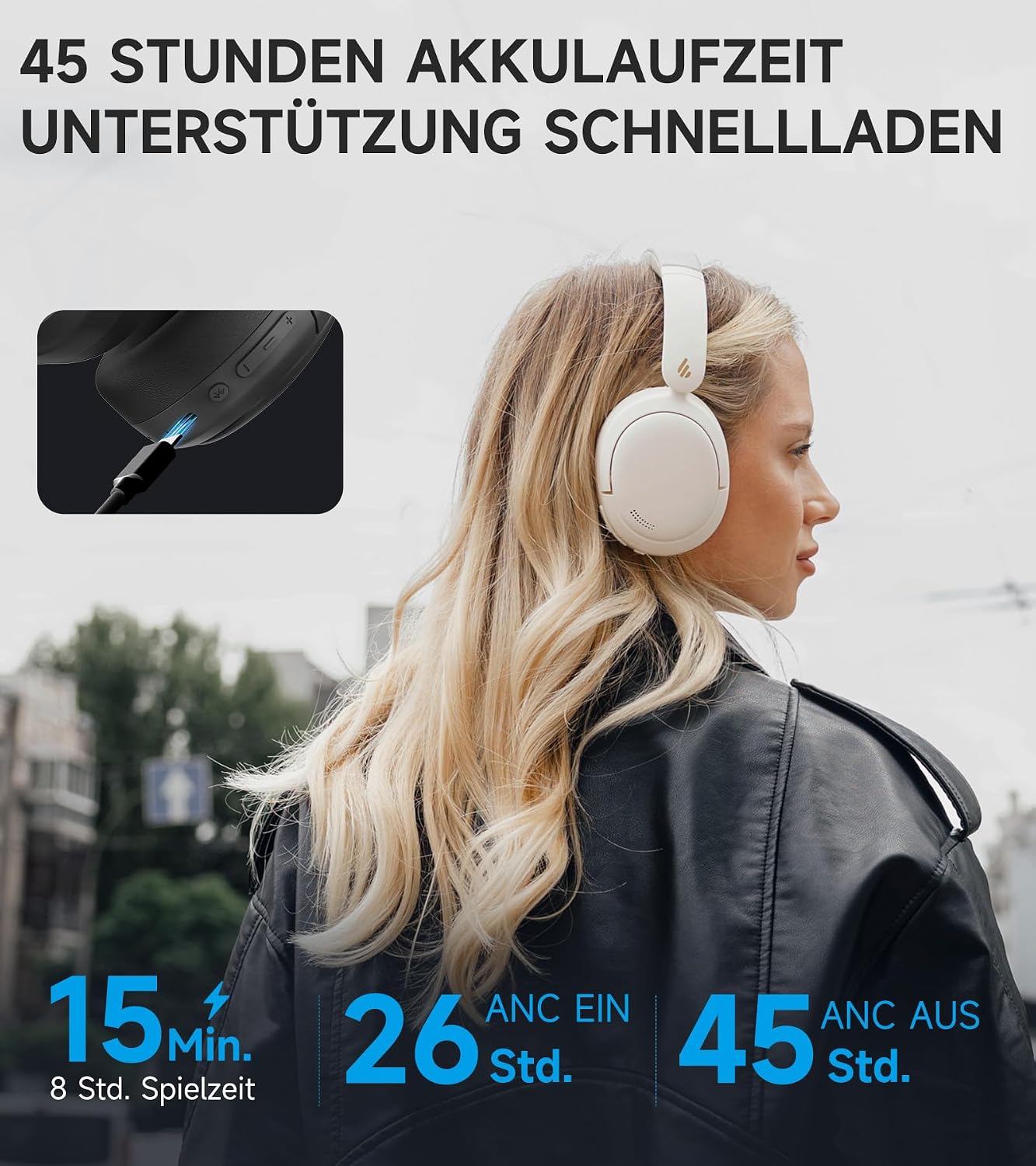 Thumbnail 6 de Edifier W800BT Pro Hybrid ANC Kopfhörer