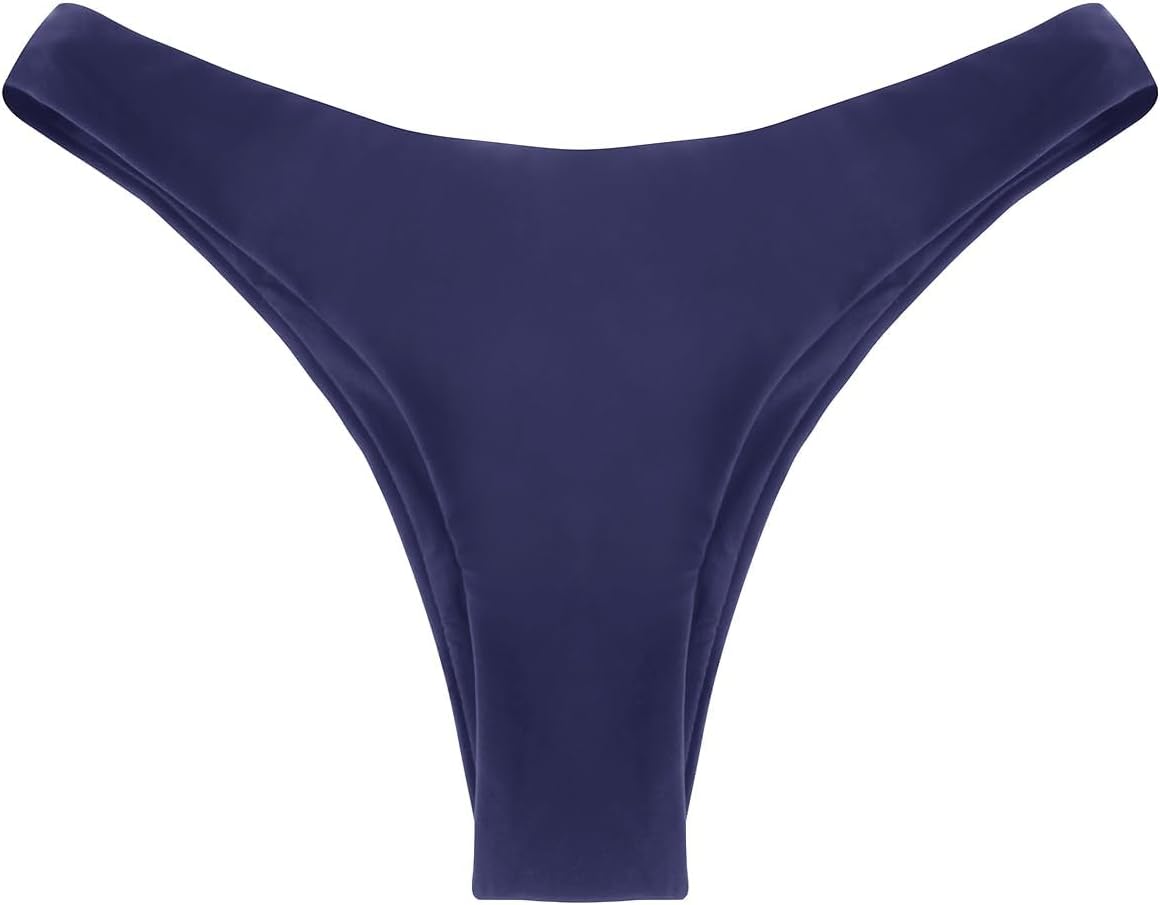 Detalle de Ocean Blues Women's Sexy Brazilian Cut Swim Bikini Bottoms