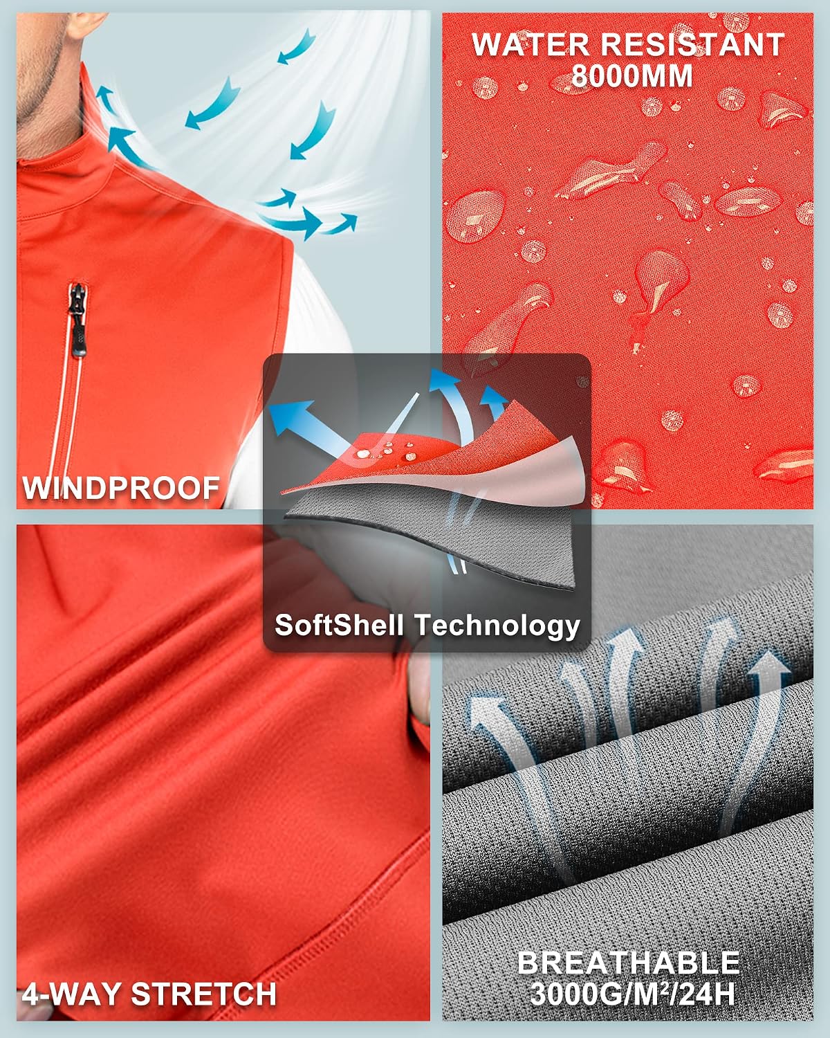 Thumbnail 4 de 33,000ft Lightweight Softshell Gilet