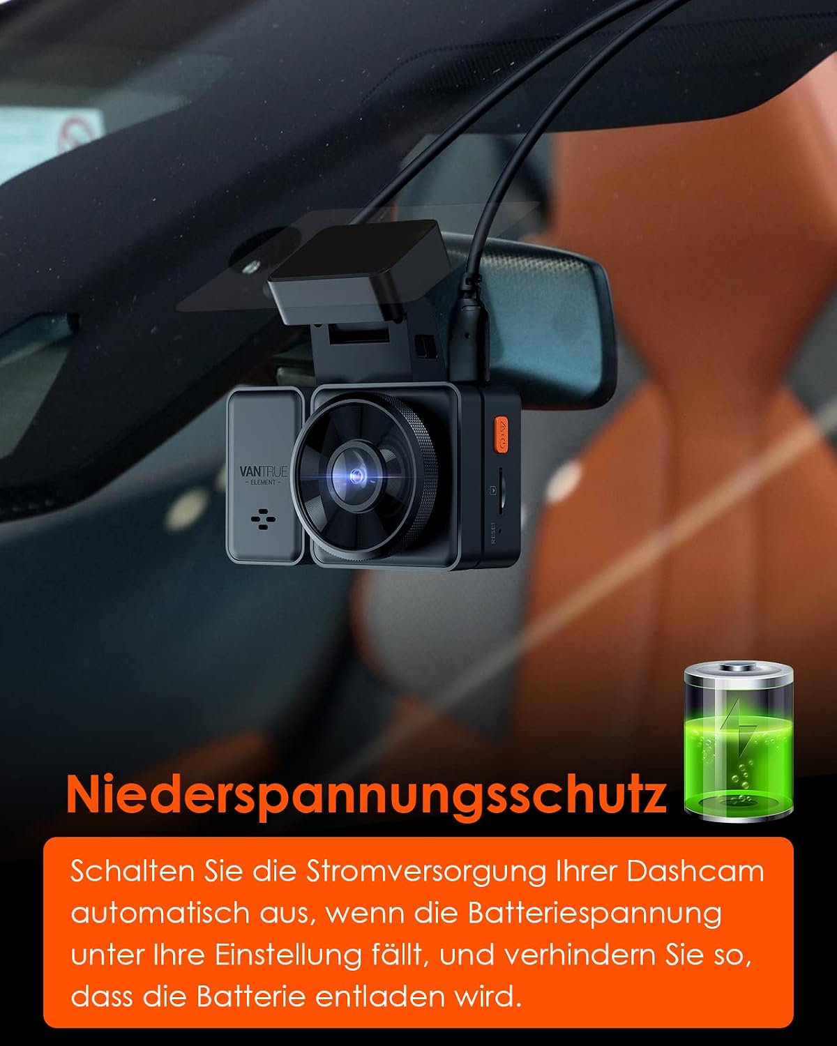 Thumbnail 4 de VANTRUE 5 Stufen 11,5 Ft USB-C Hardwire-Kit