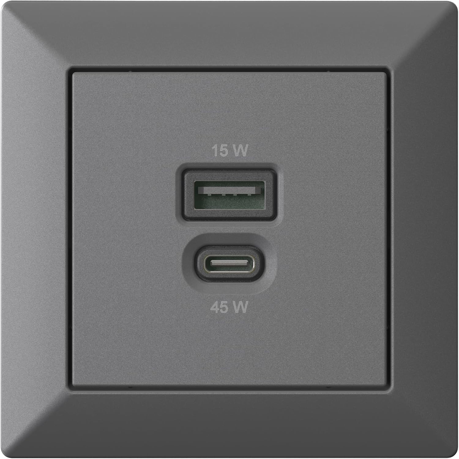 Detalle de Unterputz USB-Ladestation 45 Watt đ