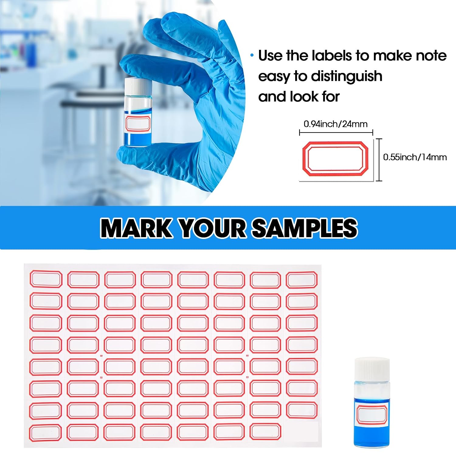 Detalle 1 de Glass Vials, 10 mL