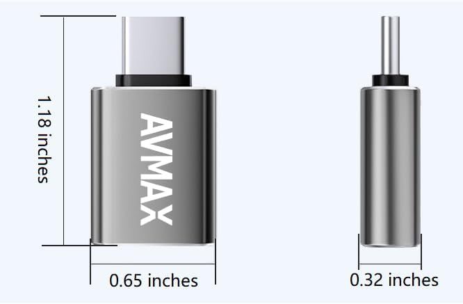 Thumbnail 5 de AVMAX USB C to USB Adapter 4-pack