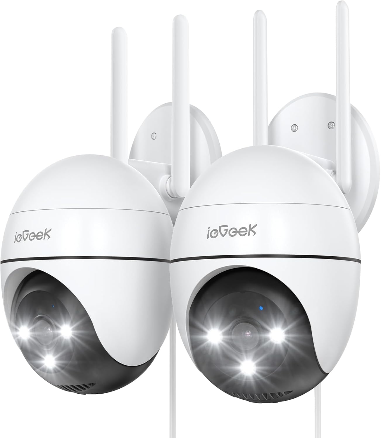Detalle de ieGeek 2K Telecamera Wi‑Fi 3 MP
