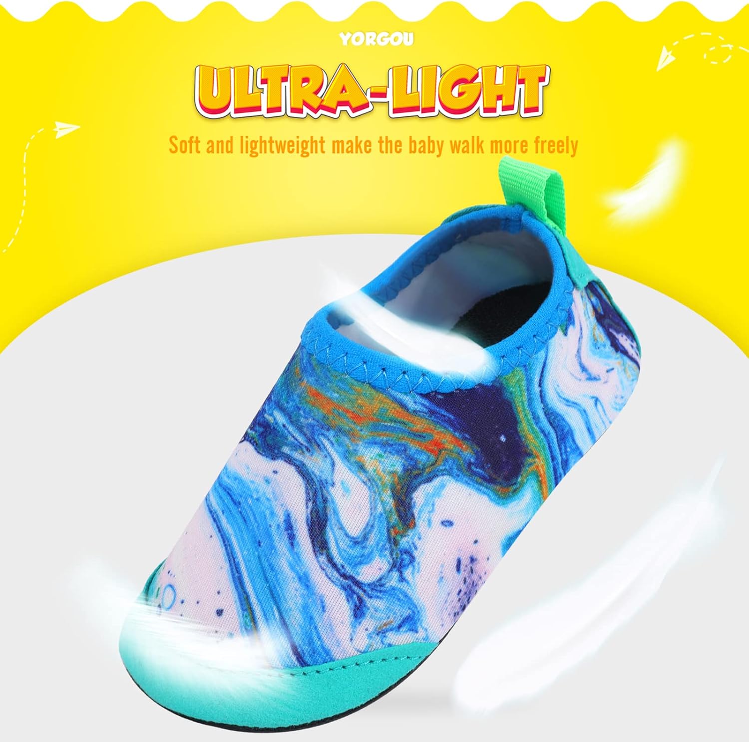 Thumbnail 3 de Yorgou Baby Water Shoes: Lightweight, Non-Slip Beach Shoes for Toddlers