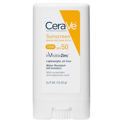 Detalle de CeraVe Mineral Sunscreen Stick SPF 50 Face – Travel Size (0.47oz)