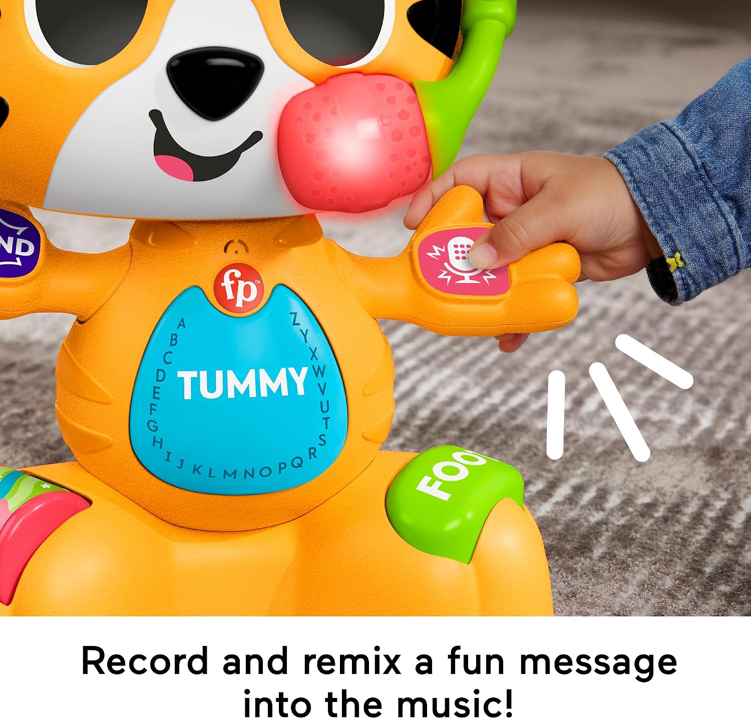 Detalle de Fisher-Price Link Squad Bop & Groove Tiger HYL24