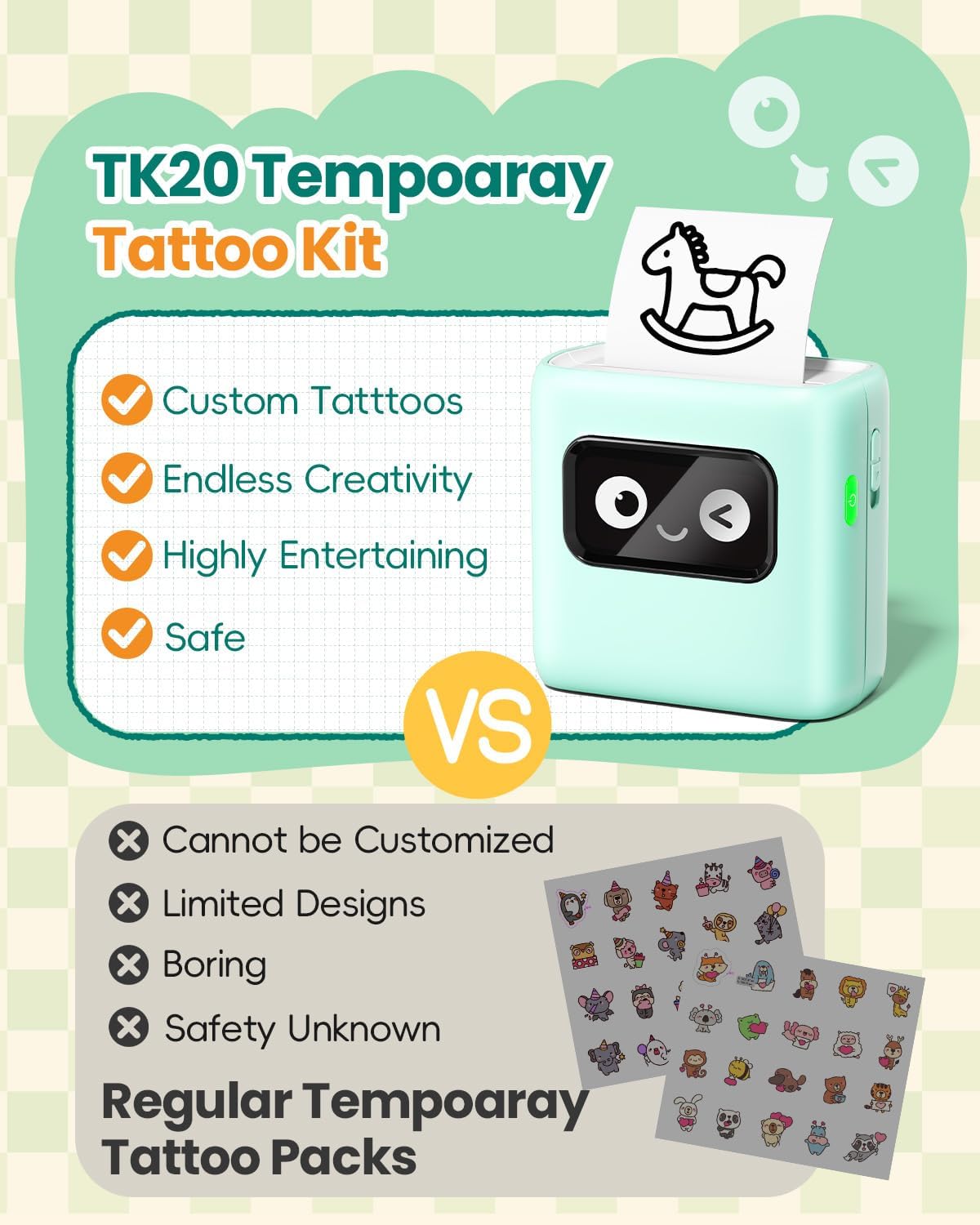 Detalle 2 de Phomemo Temporary Tattoo Maker TK20