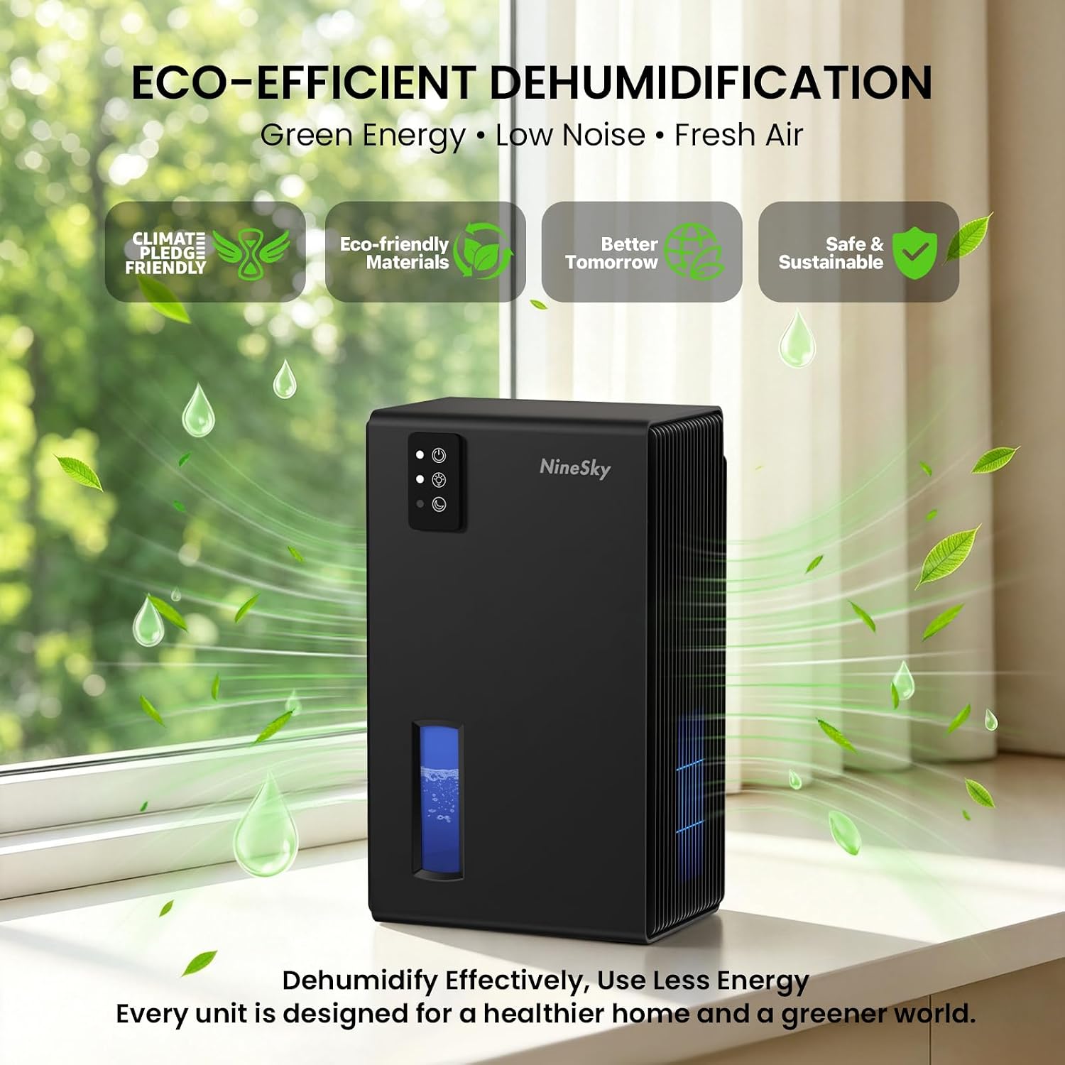 Detalle 2 de Dehumidifier for Home, 95 oz Tank