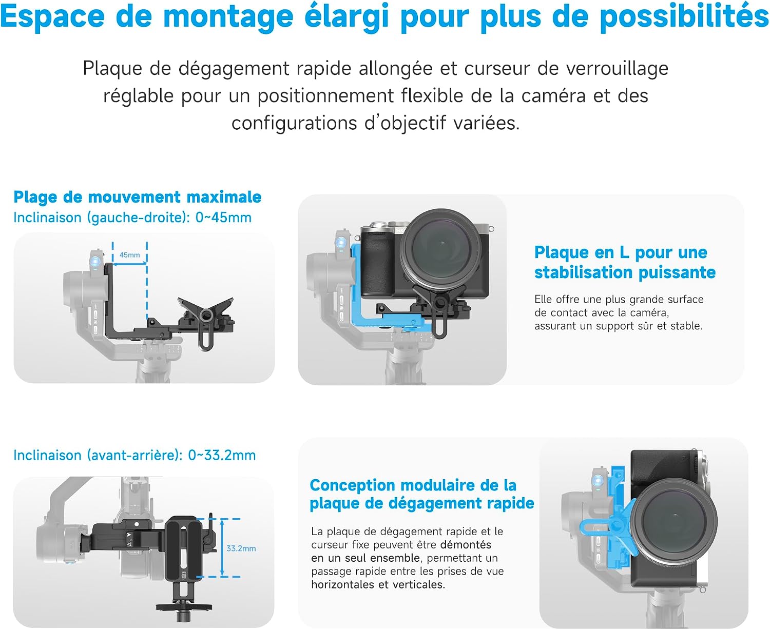 Thumbnail 5 de Feiyutech SCORP Mini 3 Pro stabilisateur 2 kg