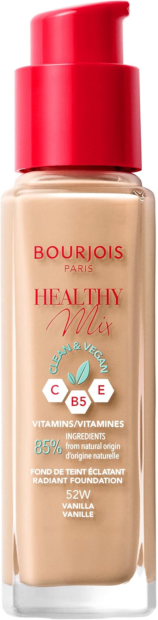 Detalle de Bourjois - Healthy Mix Clean Foundation 052 🍦 30 ml