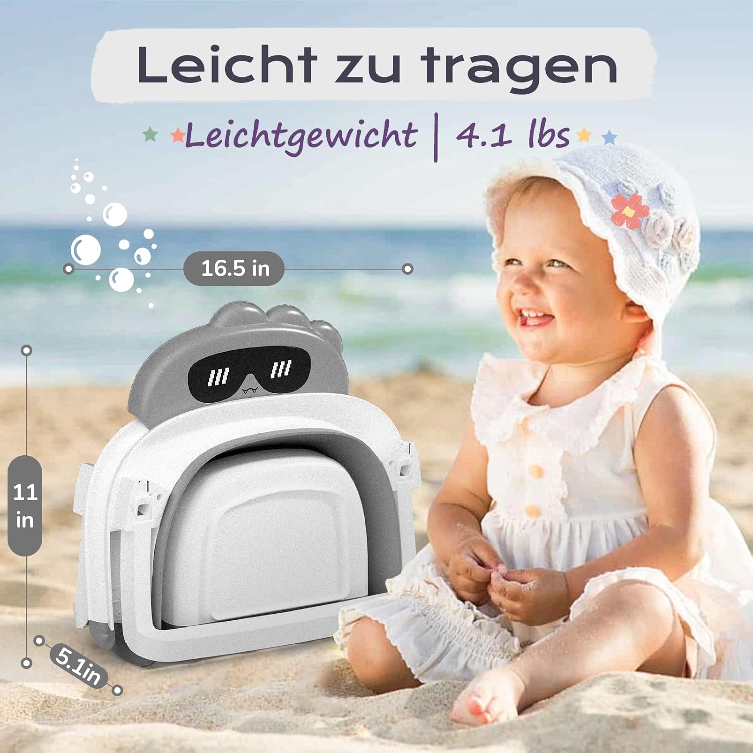 Detalle 2 de COOSEYA Baby Badewanne 0–18 Monate