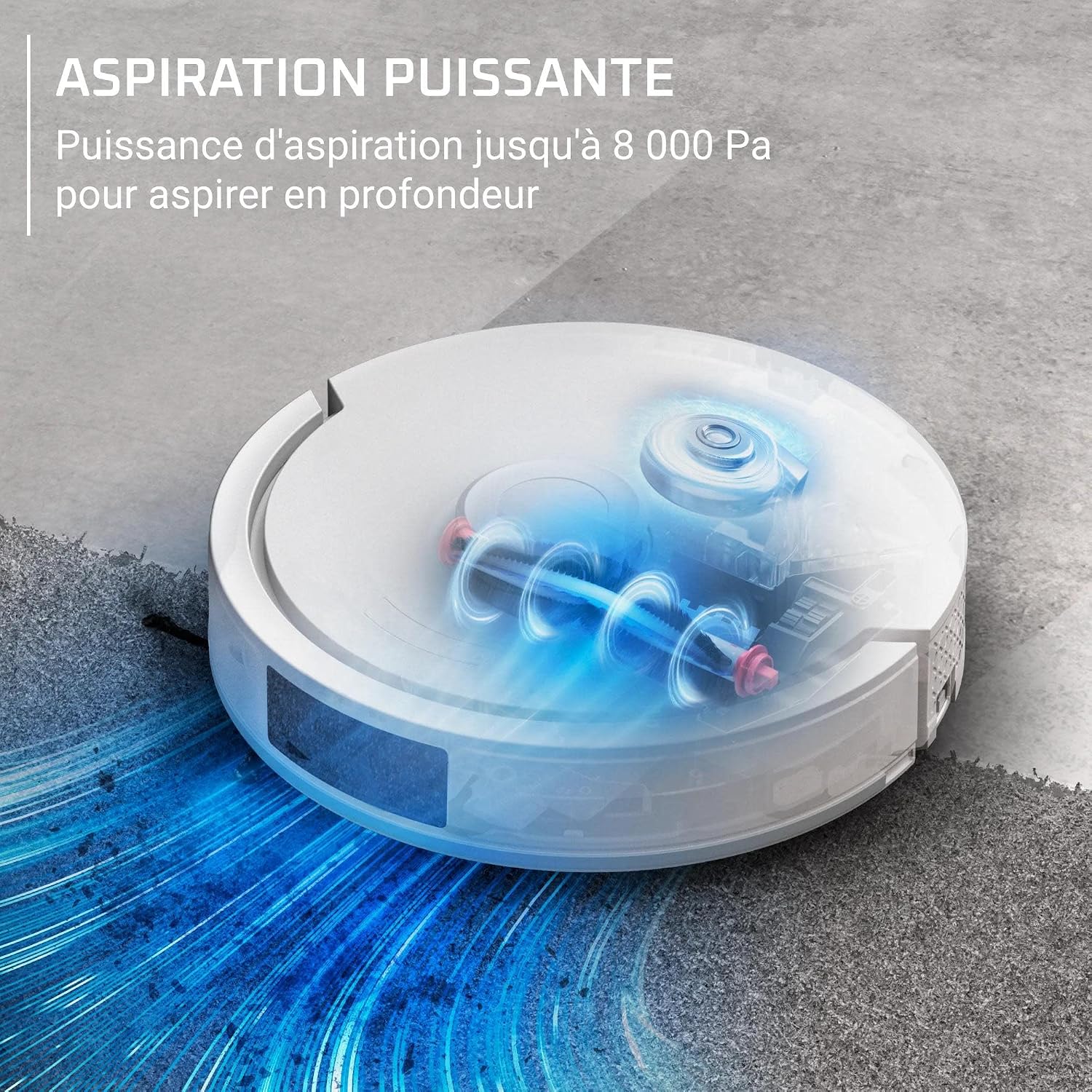 Detalle de Rowenta X-Plorer Série 380+ — Aspirateur Robot Laveur Animal & Allergie RR89U7E0