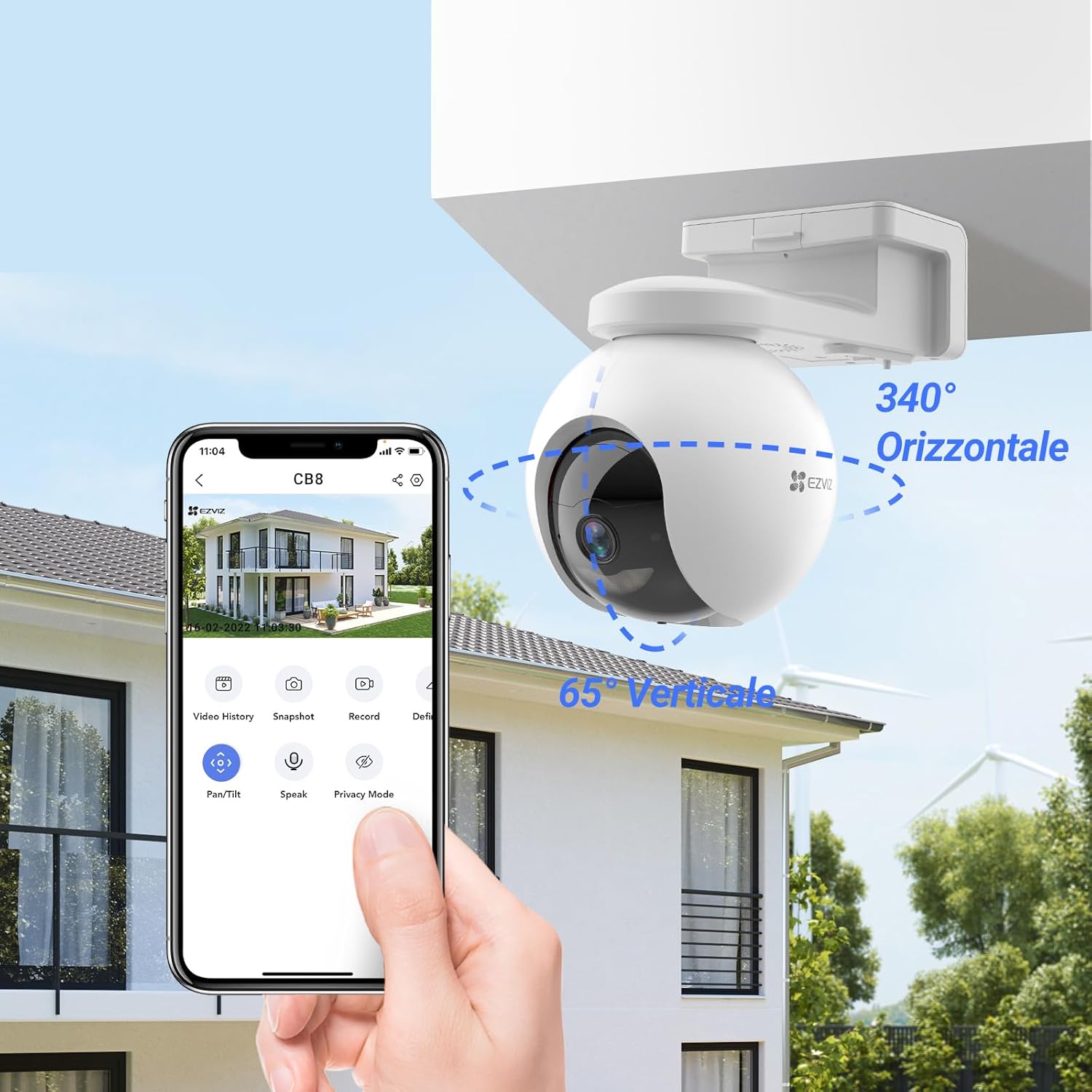 Thumbnail 5 de EZVIZ CB8 Telecamera WiFi 3MP