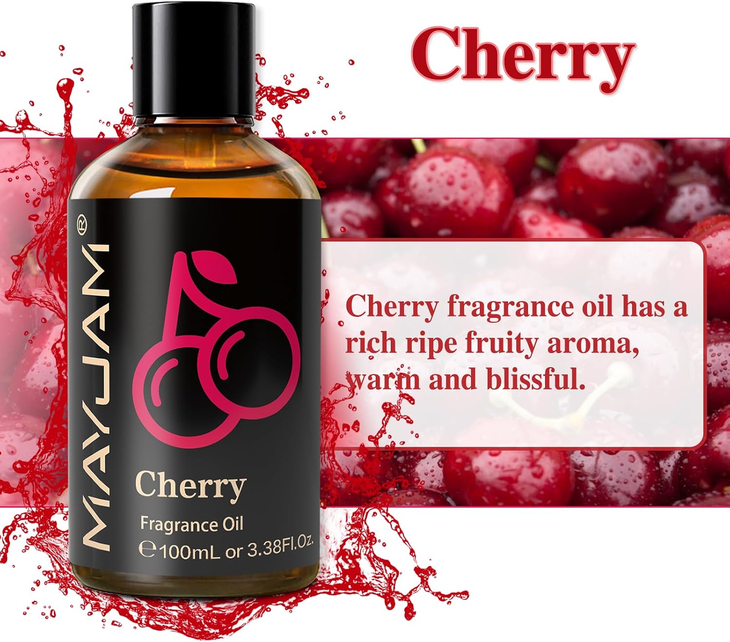 Thumbnail 3 de MAYJAM cherry fragrance oil 100 ml
