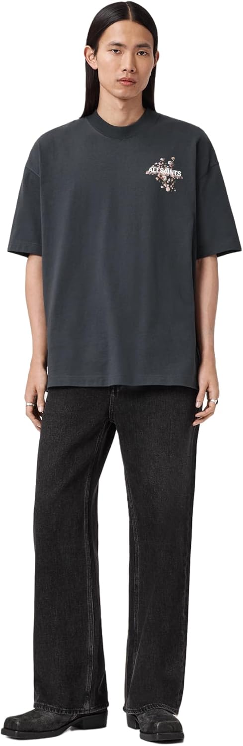 Thumbnail 1 de Allsaints Valen SS Crew T-Shirt Uomo