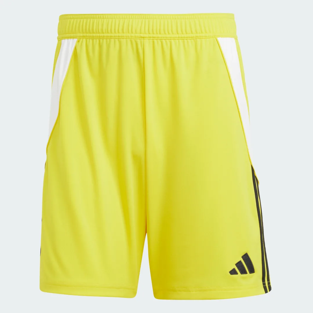 Detalle de Pantalón corto Tiro 24 de Adidas – Amarillo