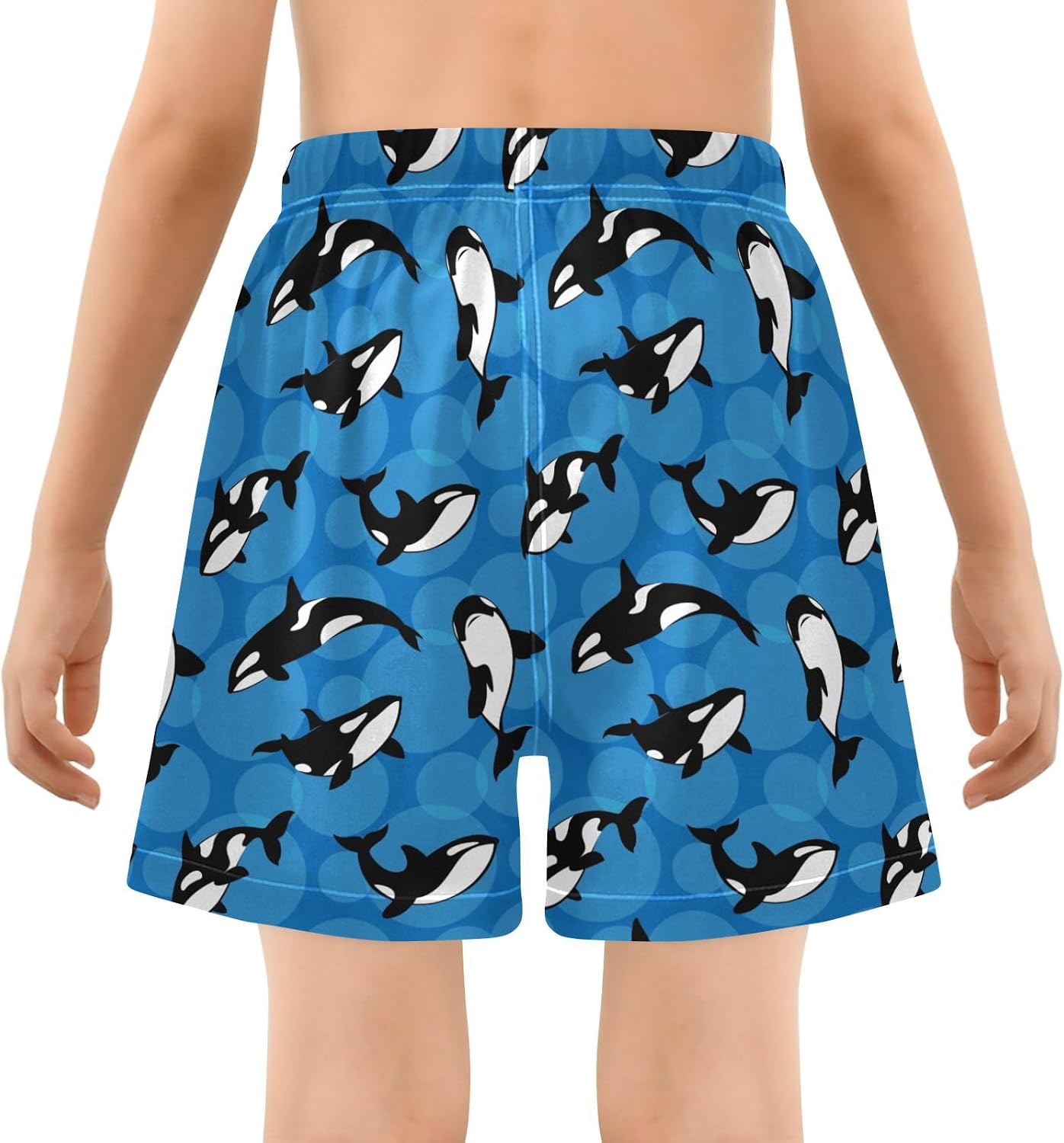 Detalle 2 de JHKKU Boys' Polyester-Spandex Swim Trunks