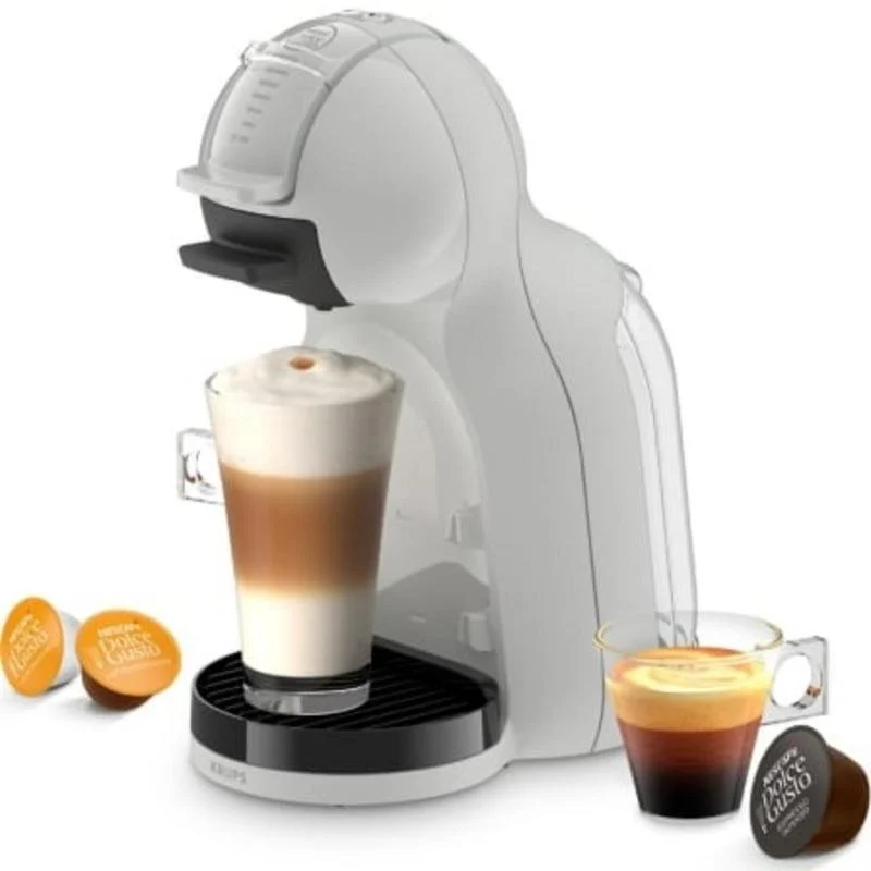 Detalle 2 de Krups Dolce Gusto Mini Me 2 Gris: cafetera de cápsulas compacta y versátil para casa