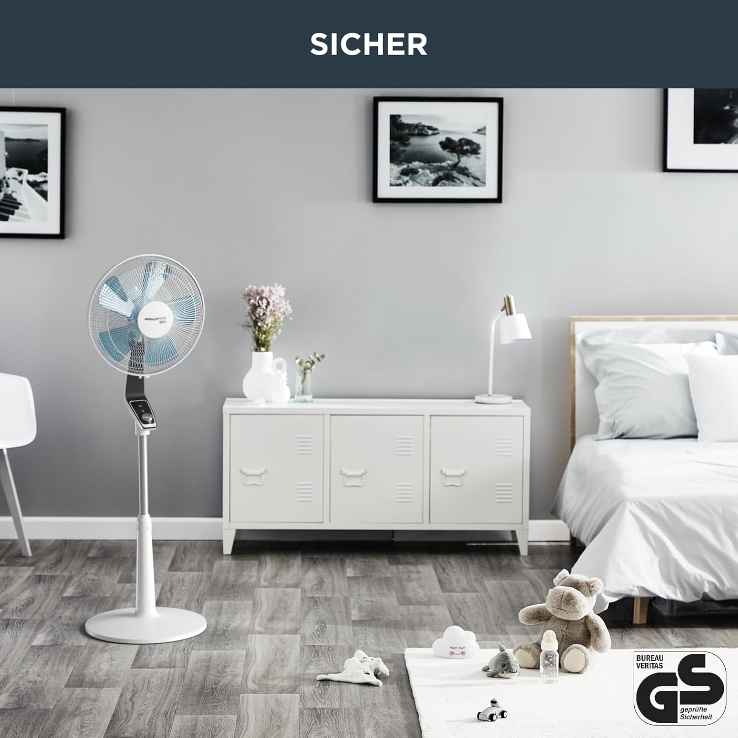 Thumbnail 4 de Rowenta Standventilator Turbo Silence Extreme (VU5640) – leiser Kraftpaket mit Nachtmodus