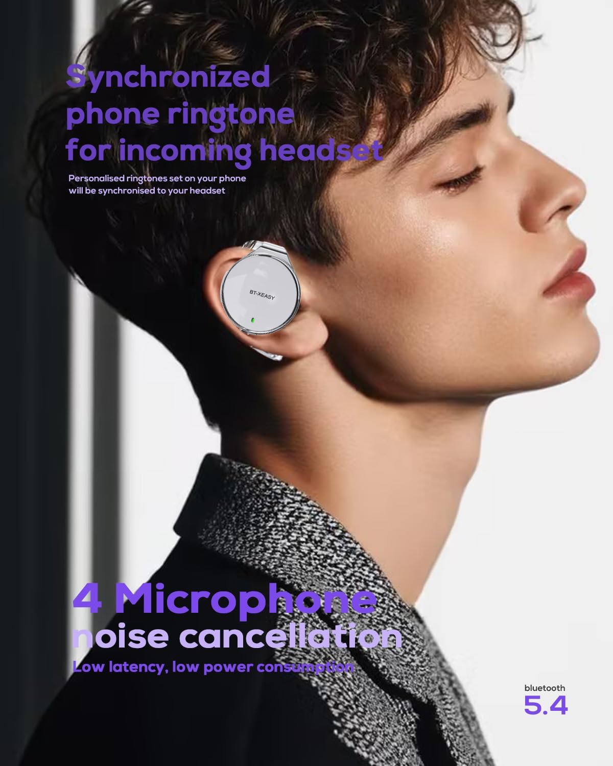 Thumbnail 3 de Micool BT-X Easy Bluetooth On Ear Kopfhörer 18 h