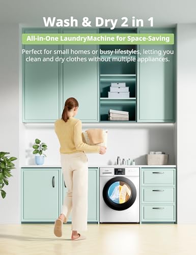 Thumbnail 2 de COMFEE' 10kg/7kg Washer Dryer Machine 2 in 1 – Energy Class A with BLDC Motor