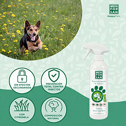 Thumbnail 3 de MENFORSAN Repelente Natural de Insectos con Citronela 500 ml – Pack de 2 Unidades para Perros