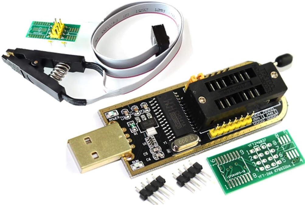 Detalle de CH341A 24 25 Series EEPROM USB Programmer