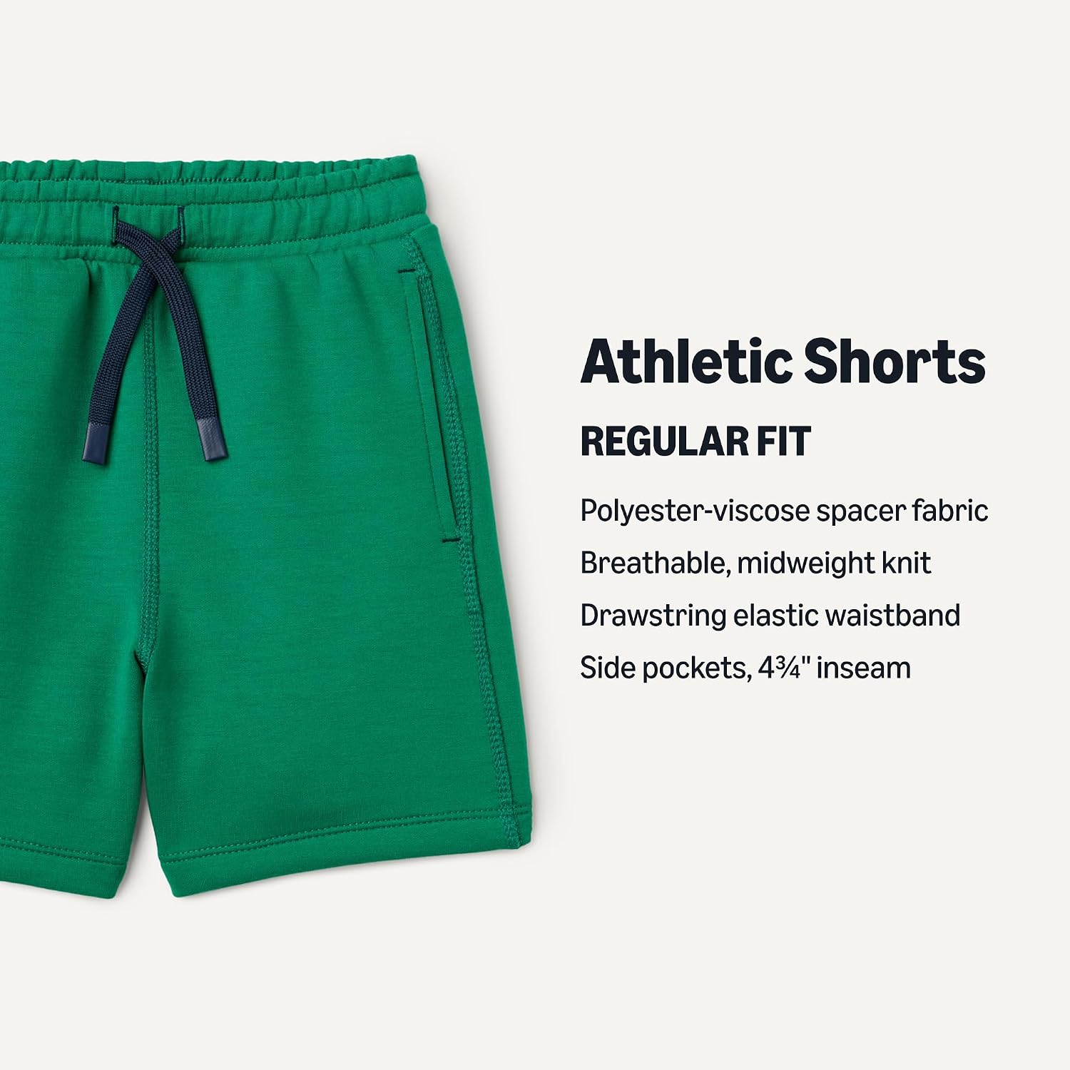 Thumbnail 1 de Amazon Essentials Boys' Athletic Regular Fit Workout Shorts with Pockets