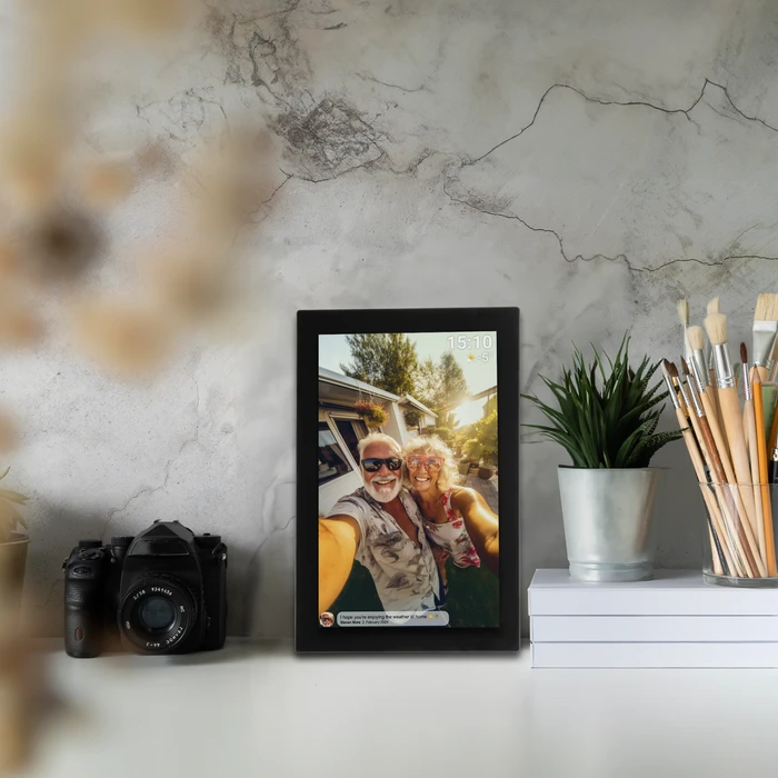 Thumbnail 6 de Denver Frameo PFF-1037 Schwarz 10,1 Zoll