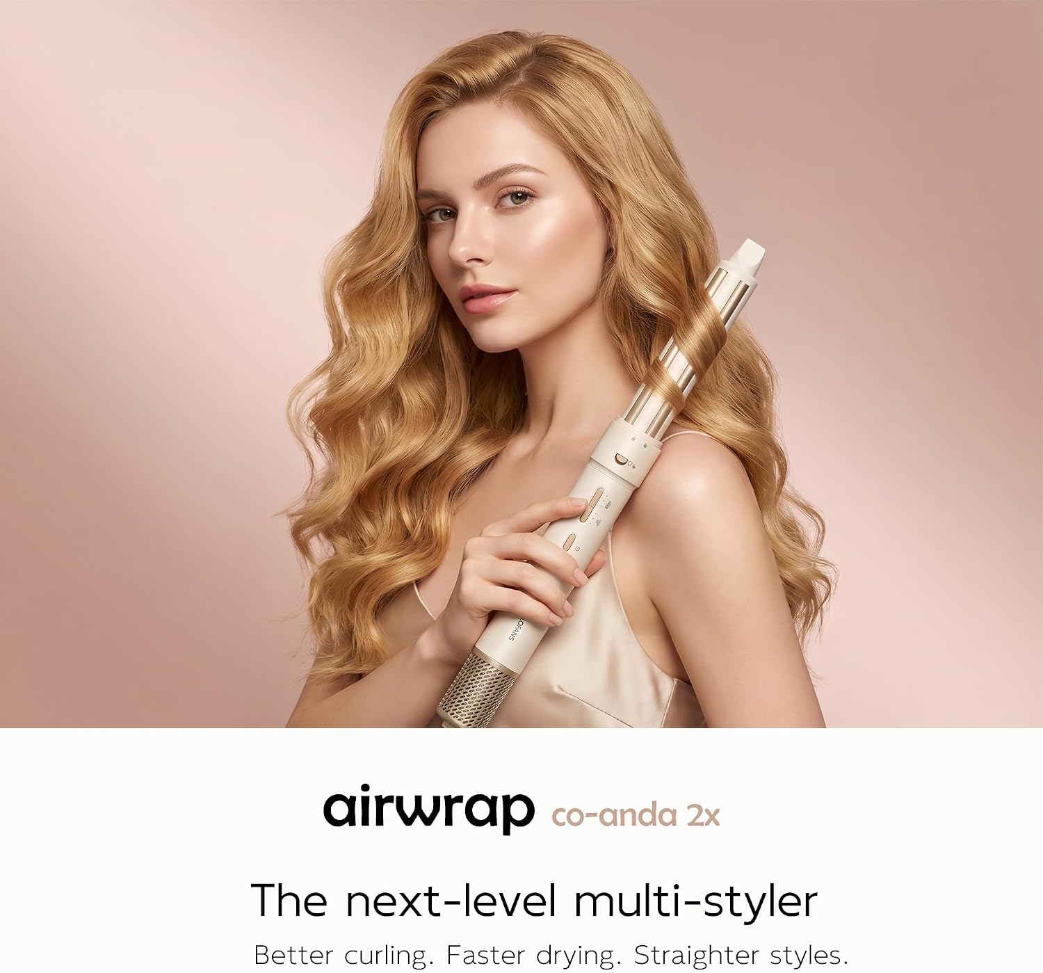 Detalle 2 de 5 in 1 Multi Hot Air Styler Wrap (110,000 RPM) 5-in-1 Hair Dryer Brush with Auto Wrap Curlers & Travel Case