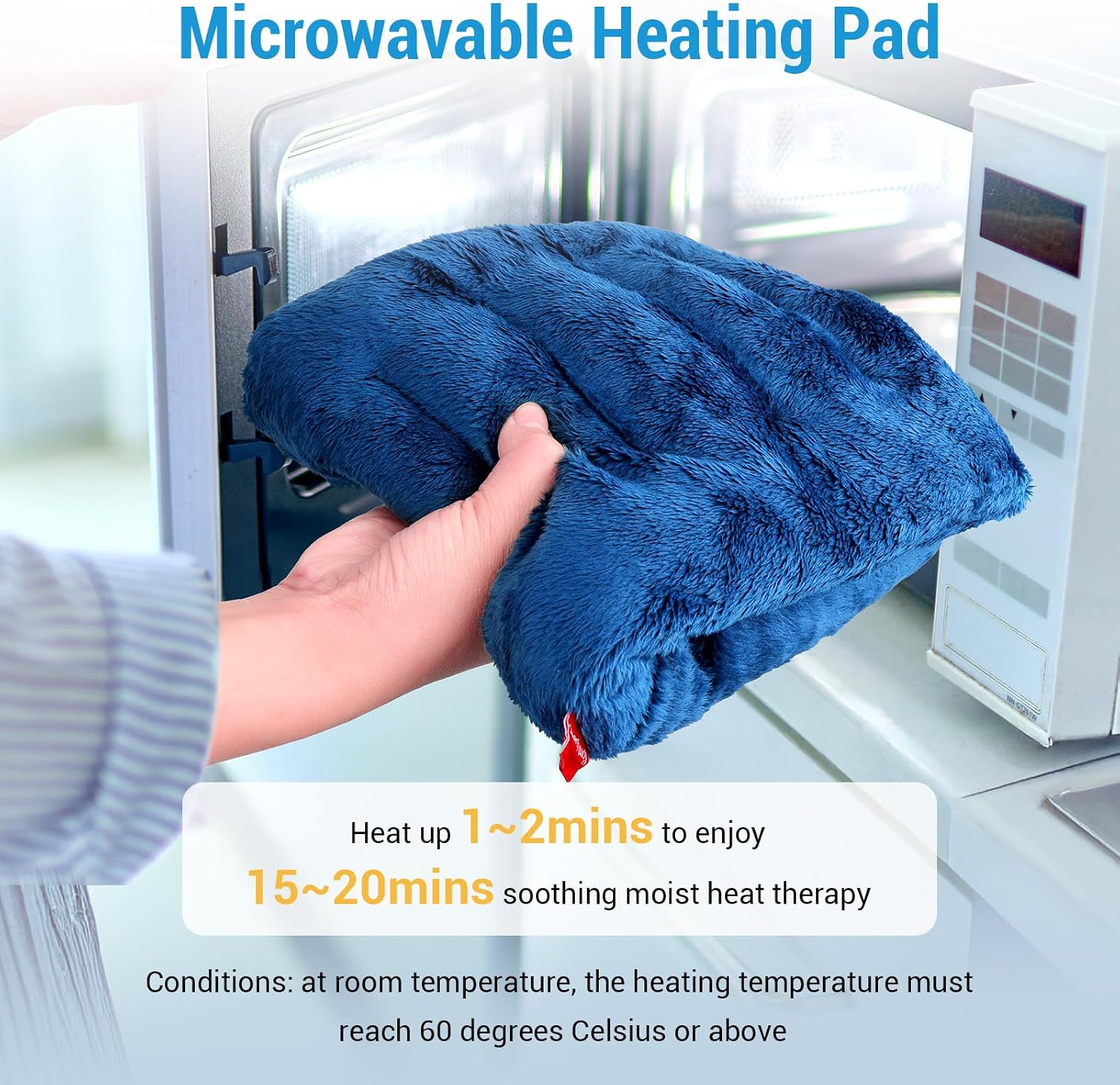Thumbnail 6 de Comfytemp Microwavable Heating Pad, 8 x 16 in