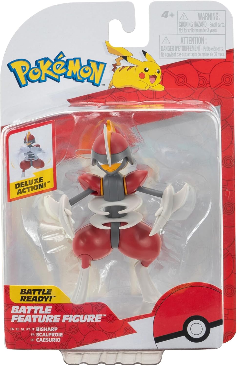 Detalle de Pokémon PKW3421 Caesurio 11,5 cm Battle Figure