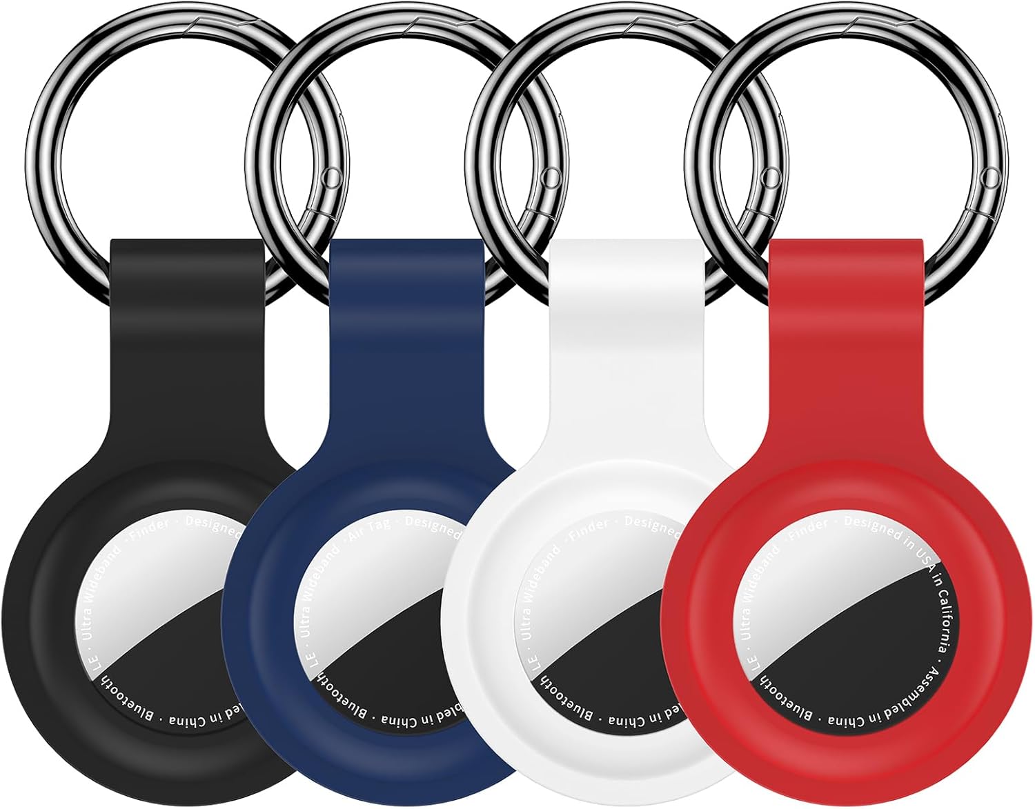 AirTag Holder Case Keychain 4-Pack