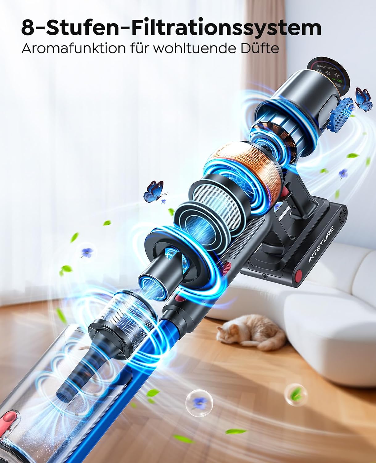 Thumbnail 6 de Akku Staubsauger 600W 50KPA 65Min, kabellos đź§ą